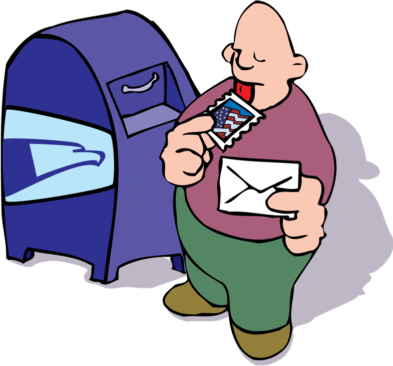 Mailbox - Cartoon (800x738)
