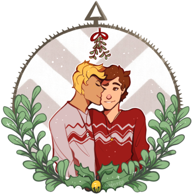 Hanging Christmas Ornaments Clipart - Illustration (395x399)