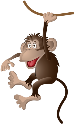 0 1cbe34 5942281f Orig Cartoon Monkey, Monkey Illustration, - Funny Monkey Drawing (408x500)