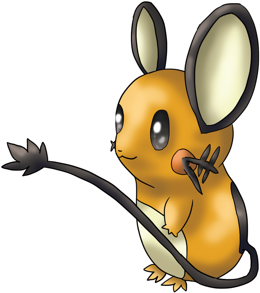 Dedenne By Cinnamon-quails - Cartoon (848x942)