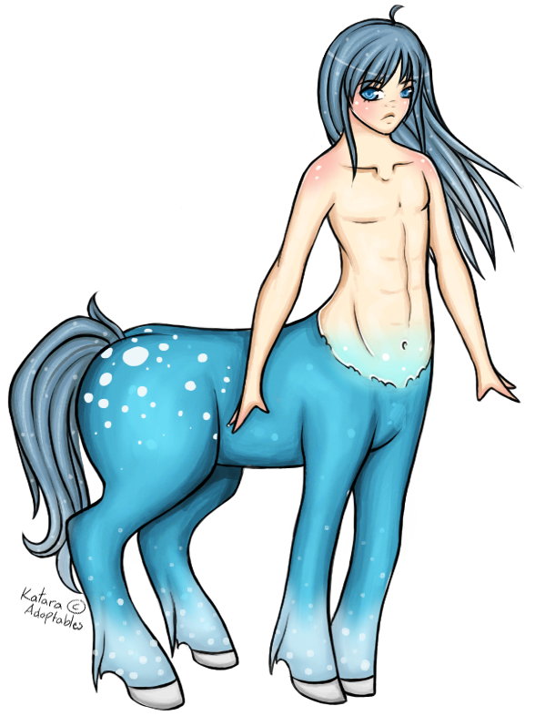 More Like Centaur Adoptable - Cartoon (700x800)