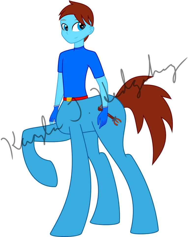 Centaur Guardian Soul By Kaylathehedgehog - Cartoon (832x960)