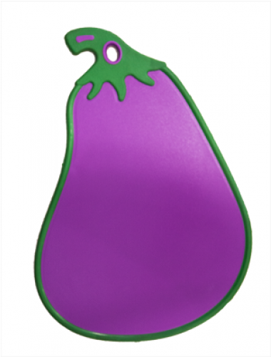 Cutting Board - Plastic - Eggplant (500x500)