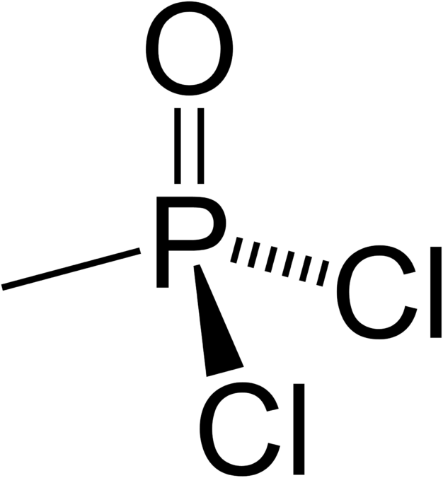 Methylphosphonic Acid Dichloride - Phosphate Png (640x698)
