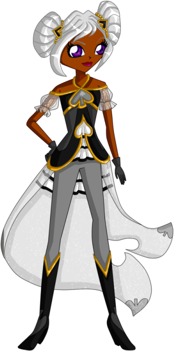 Purpleamhariccoffee Here Is My Second Lolirock Princess, - Lolirock Fan Made Princesses (411x750)
