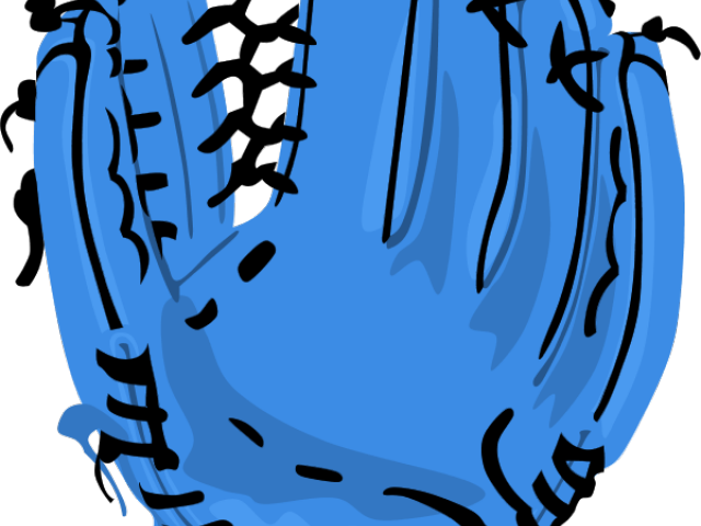 Gloves Clipart Cute - Baseball Glove Clipart Png (640x480)