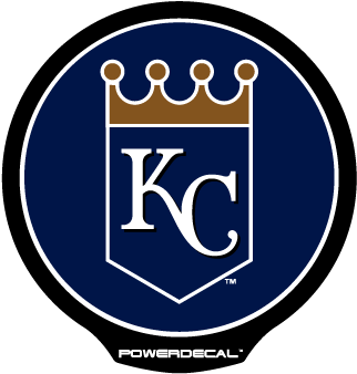 Kansas City Royals Powerdecal - Kansas City Royals Football Logo (366x369)