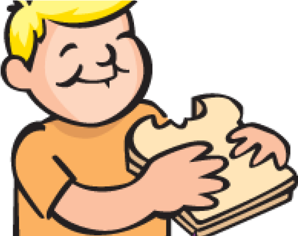 Peanut Clipart Jelly Sandwich - Eat Lunch Clipart (640x480)