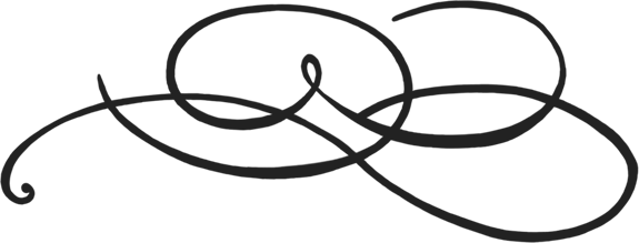 Swirl - Black And White Swirl (575x219)