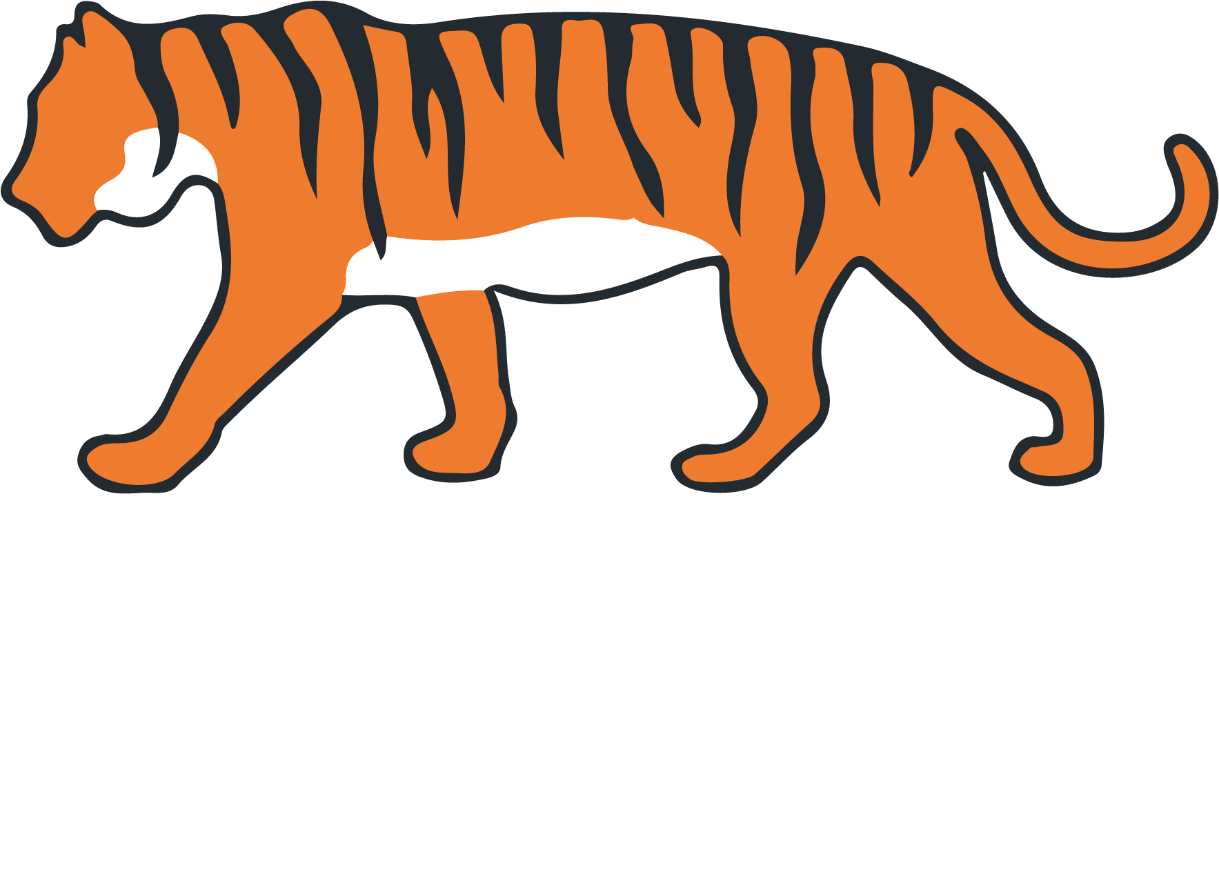 Image Royalty Free Download Chiropractic Care In Columbia - Tiger Clip Art Side (1834x1344)