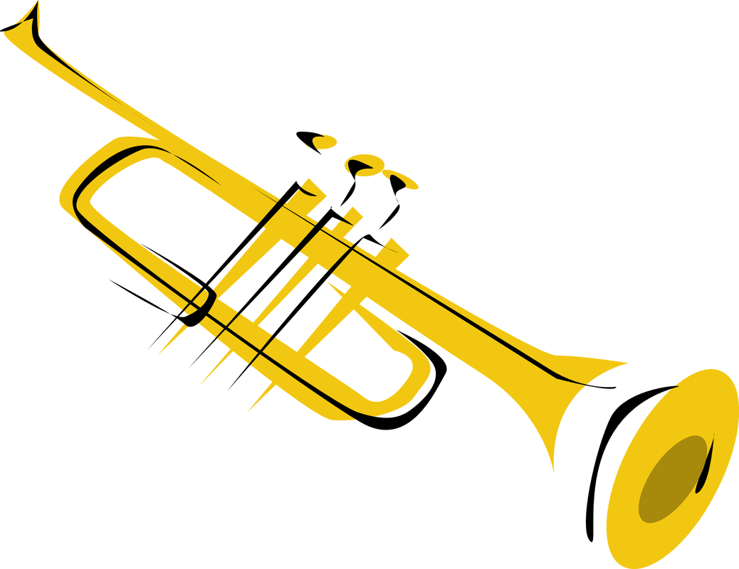 Columbia Bands, Inc - Trumpet Clipart (1038x800)