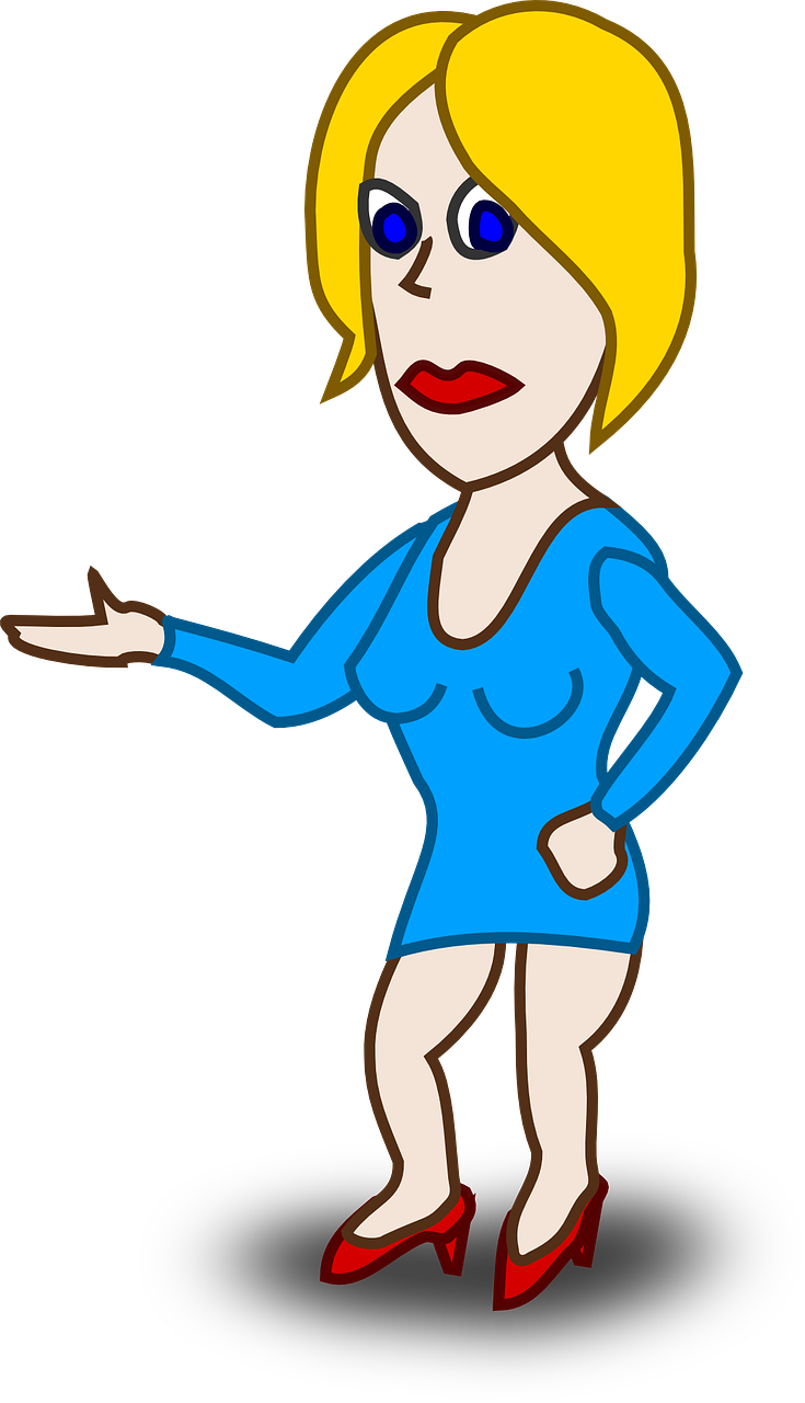 Vector Graphics,free Pictures - Gif Of Cartoon Person (735x1280)