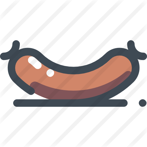 Sausage Free Icon - Sausage Png Icon (512x512)