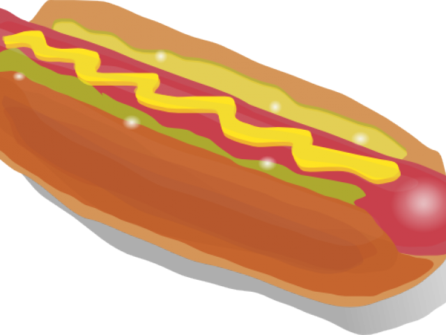 Sausage Clipart Hog Dog - Hot Dog Clip Art (640x480)
