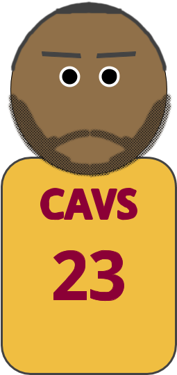 Cleveland Cavaliers - Lebron - Cartoon (960x720)