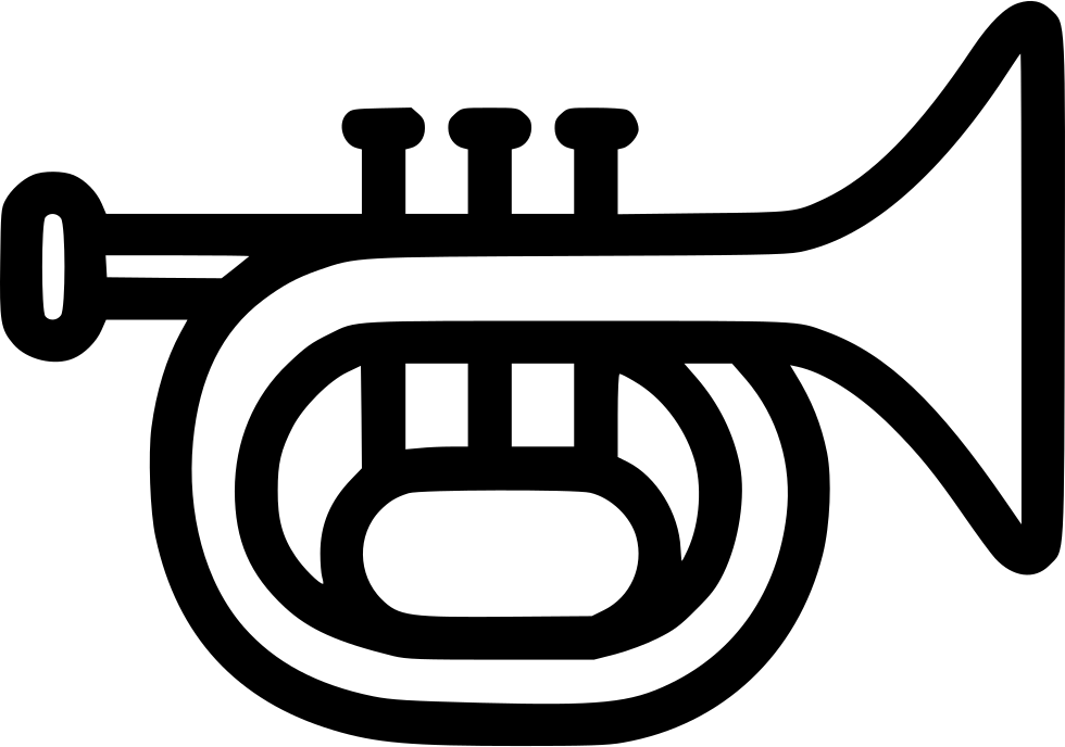 Png File - Icone Trompette (980x688)