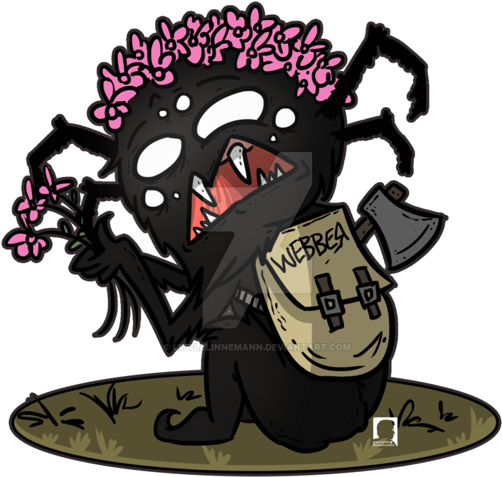 Don T Webber By Slinnemannart On Deviantart - Don T Starve Webber Fanart (1024x724)