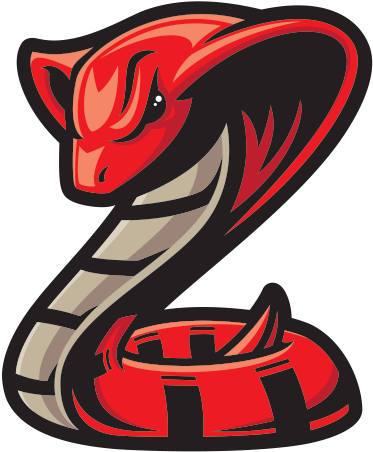 Cobra Clipart Vinyl Decal - Transparent Background Cartoon Cobra Logo Transparent (600x600)