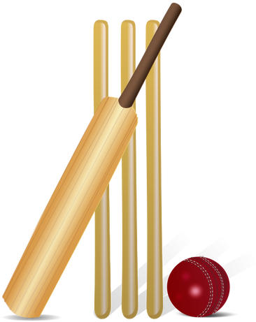 Free On Dumielauxepices Net - Cricket Bat And Ball Png (500x500)