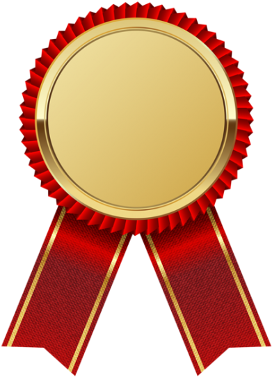 Ribbon Transparent Image Png Images - Ribbon Gold Seal Png (400x555)