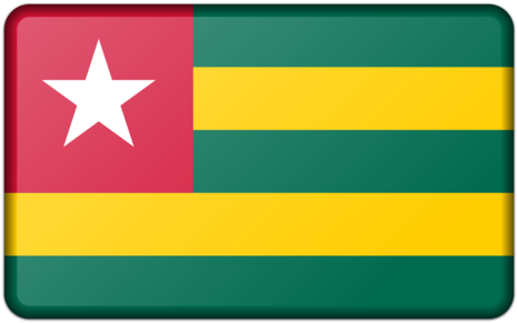 Flag Of Togo Puerto Rico Clothing - Bandera Catalana Con Palo (550x340)