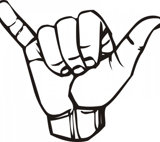 Y In Sign Language Sign Language Deaf Gesture Free - Agree Sign Language (678x600)