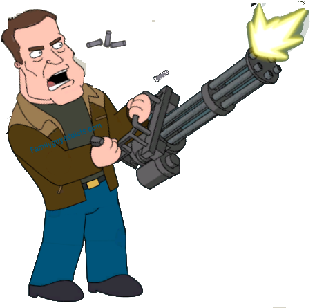 Arnold Schwarzenegger Clipart Transparent - Arnold Family Guy (456x445)