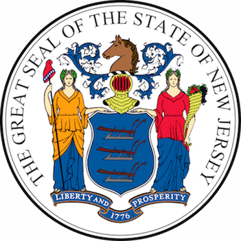 Primary Election For Nj's Governor On June 6, - New Jersey Supreme Court Seal (350x350)