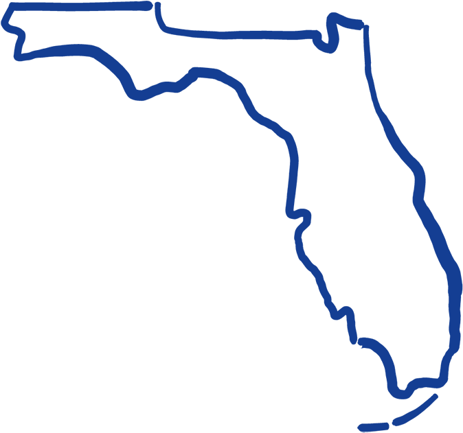 Outline Florida Clip Art (800x714)