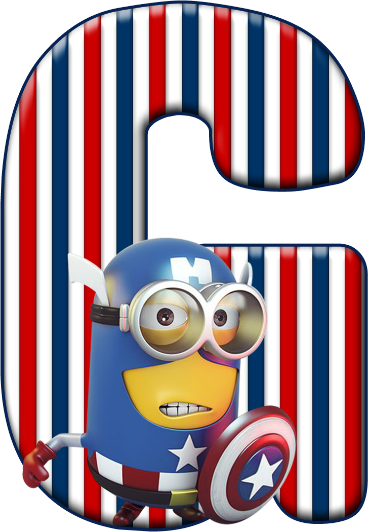 *✿**✿*g*✿**✿* - Captain America Minion (727x1050)