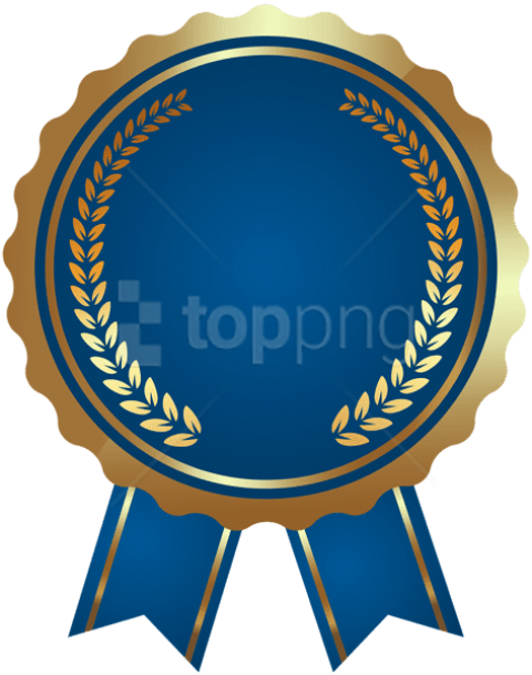 Free Png Download Seal Badge Blue Png Clipart Png Photo - Imperio Do Açaí (480x609)