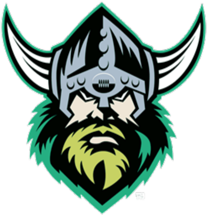 Vikings Logo Transparent - Canberra Raiders Logo (420x420)