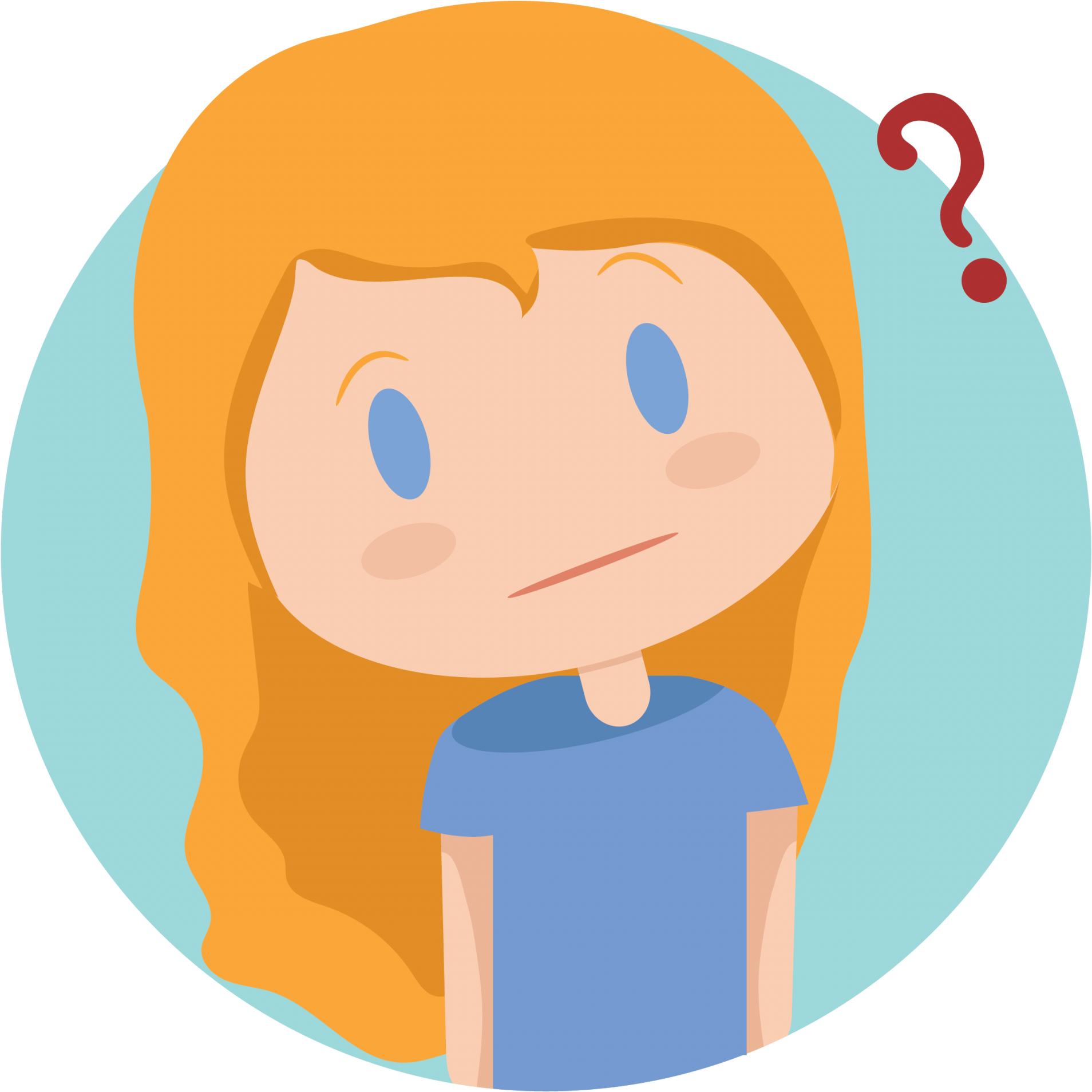 June 21, 2017 By Primary Dental Anesthesia Leave A - Girl With Question Mark Cartoon (2000x2000)