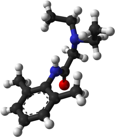 Lidocaine /ëˆlaéªdéµkeéªn/, Xylocaine, Or Lignocaine - Lidocaina Compuesto (427x500)