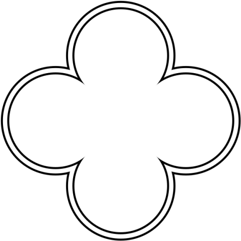 Am I Crazy Or Do You See Quatrefoils Everywhere Too - Четырехлистник Пнг (500x500)