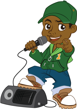 Do You Like Rap Music Be Rappers And Count From 1 To - Illustration (482x389)