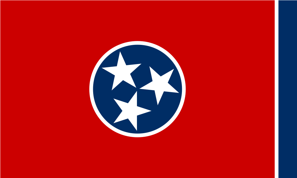 Us Tn Tennessee Flag Icon - Printable Tennessee State Flag (1024x1024)