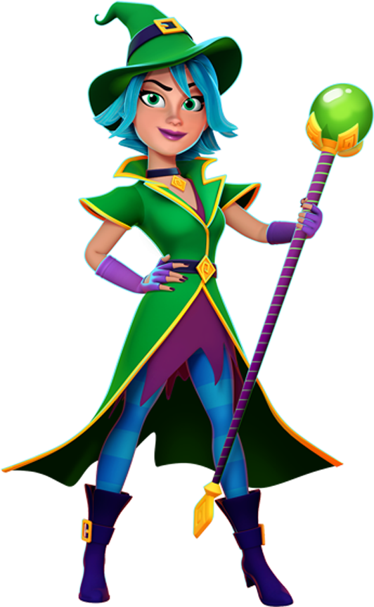 Candy Witch - Cartoon (678x896)