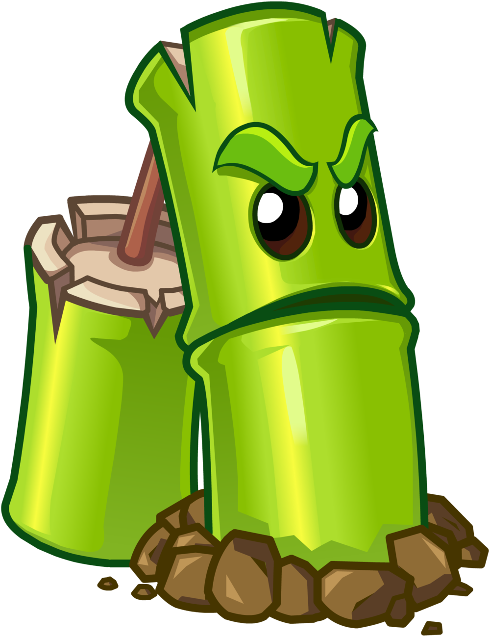 Plants Vs Zombies 2 Bamboo Plant By Illustation16 On - Plants Vs Zombies 2 Bamboo Shoot (1000x1301)