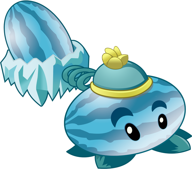 Winter Melon - Plants Vs Zombies 2 Winter Melon (754x664)