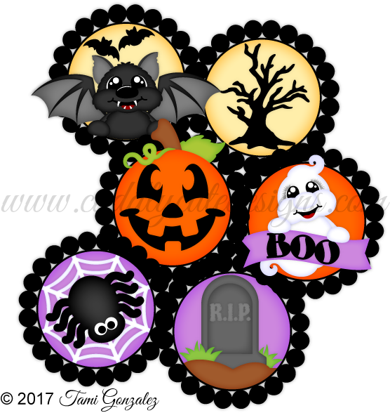 Halloween Tokens - Halloween (600x600)