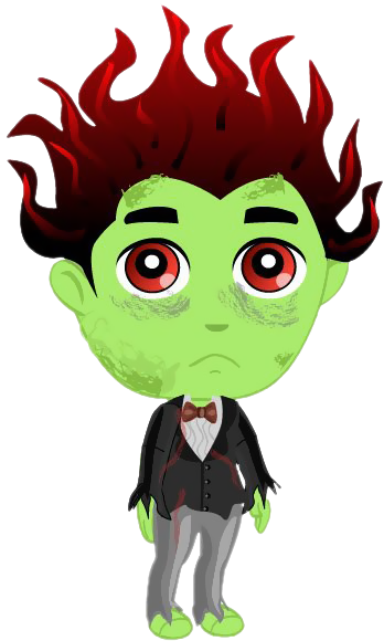 Zombie Boy - Boy Zombie Clipart (481x800)