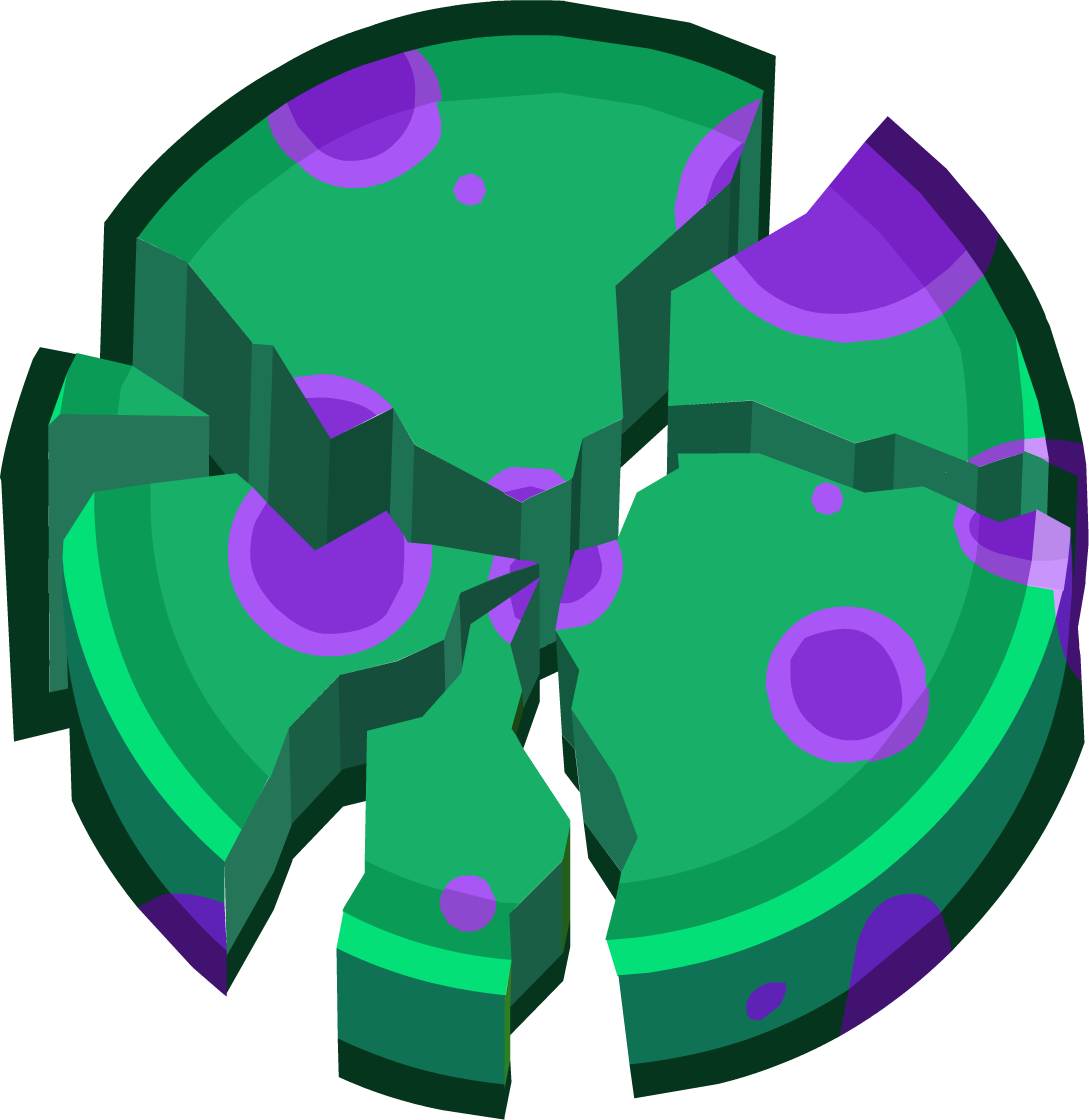 Halloween 2013 Transform Candy Zombie Green - Club Penguin Halloween Candy (1089x1120)