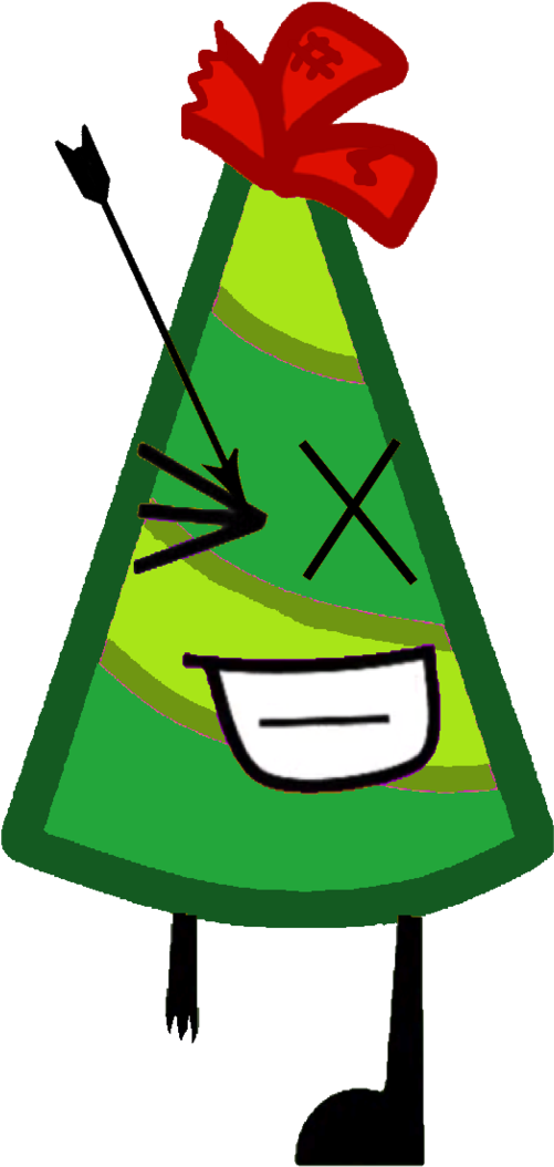 Party Hat As A Zombie Vector By Thedrksiren - Brawl Of The Objects Party Hat (734x1088)