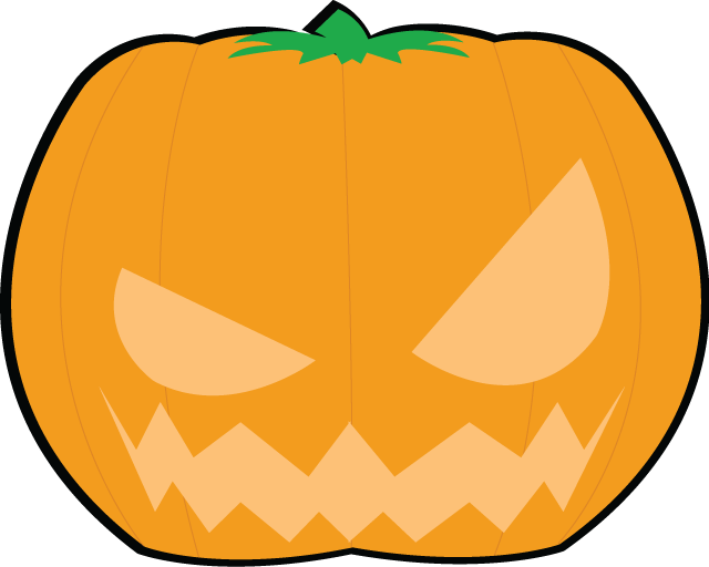 Halloween Pumpkin Illustration By Cartoonanimejoker - Pumpkin (640x512)