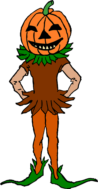 Pumpkin, Boy, Man, Color, Halloween, Pumpkins, Tights - Pumpkin Boy (333x640)