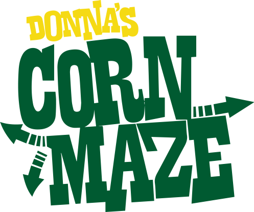 Welcome To Donna's Corn Maze - Corn Maze Clip Art (497x415)