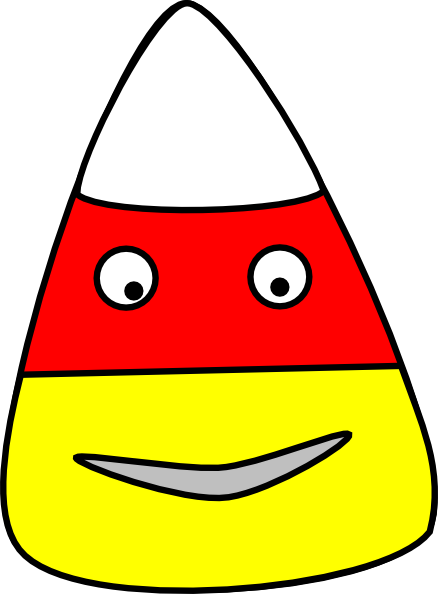 Candy Corn Candyrn Clip Art At Vector Wikiclipart - Clip Art (438x594)