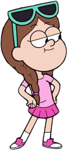 Corn Maze Girl - Cartoon (246x523)