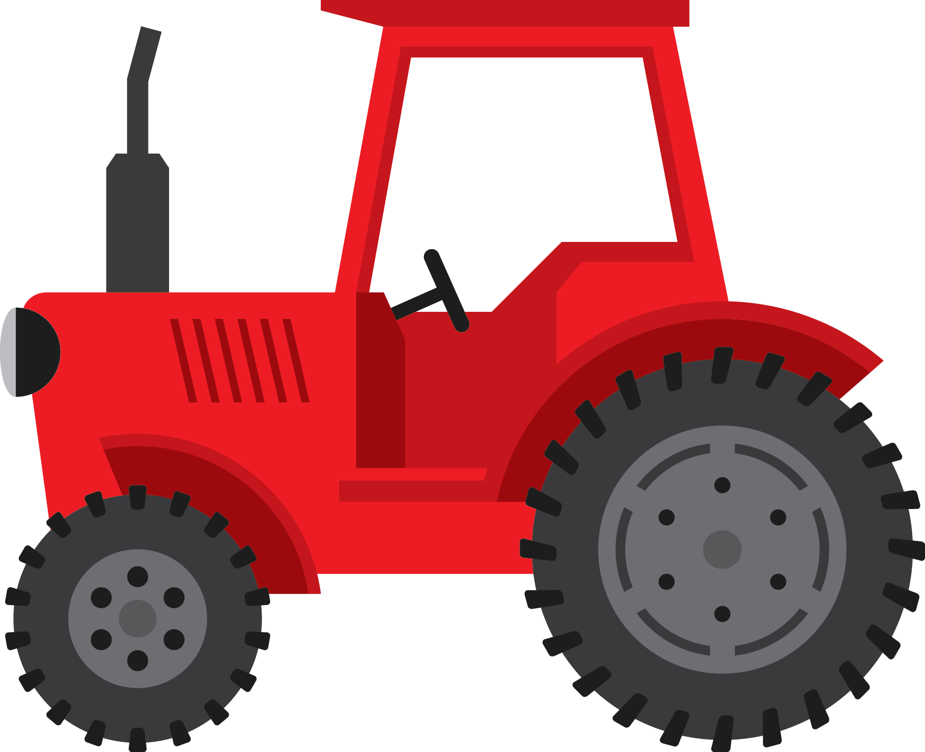 Картинки тракторов для малышей